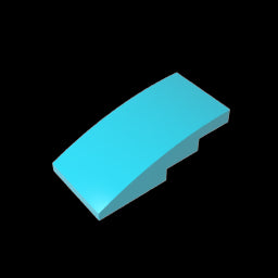 GDS-660 - Slope Curved 4 x 2 No Studs