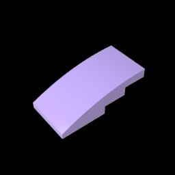 GDS-660 - Slope Curved 4 x 2 No Studs