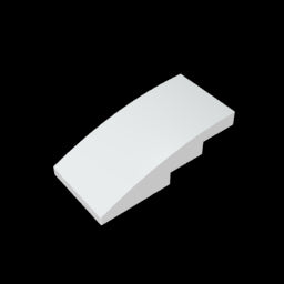 GDS-660 - Slope Curved 4 x 2 No Studs