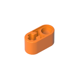 GDS-669 - Technic Beam 1 x 2 Thick with Pin Hole and Axle Hole