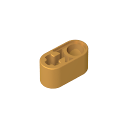 GDS-669 - Technic Beam 1 x 2 Thick with Pin Hole and Axle Hole