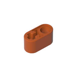 GDS-669 - Technic Beam 1 x 2 Thick with Pin Hole and Axle Hole