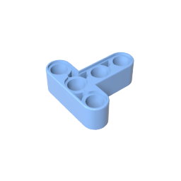 GDS-670 - Technic Beam 3 x 3 T-Shape Thick