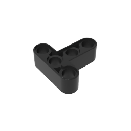 GDS-670 - Technic Beam 3 x 3 T-Shape Thick