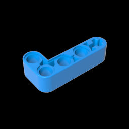GDS-671 - Technic Beam 2 x 4 L-Shape Thick