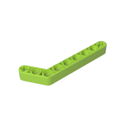 GDS-674 - Technic Beam 1 x 9 Bent (7 - 3) Thick