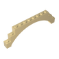 GDS-676 - Brick Arch 1 x 12 x 3 Raised Arch with 5 Cross Supports