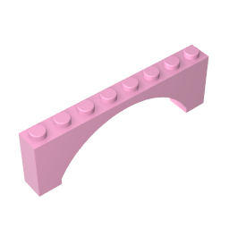 GDS-677 - Brick Arch 1 x 8 x 2 Raised