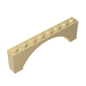 GDS-677 - Brick Arch 1 x 8 x 2 Raised