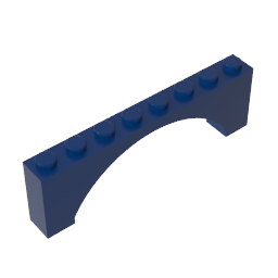 GDS-677 - Brick Arch 1 x 8 x 2 Raised
