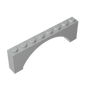 GDS-677 - Brick Arch 1 x 8 x 2 Raised