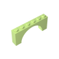 GDS-678 - Brick Arch 1 x 6 x 2 - Thin Top without Reinforced Underside [New Version]