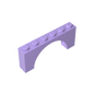 GDS-678 - Brick Arch 1 x 6 x 2 - Thin Top without Reinforced Underside [New Version]