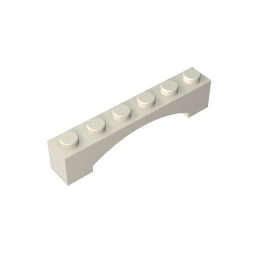 GDS-679 - Brick Arch 1 x 6 Raised Arch