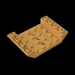 GDS-684 - Slope Inverted 45 Degrees 6 x 4 Double with 4 x 4 Cutout and 3 Holes