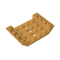 GDS-684 - Slope Inverted 45 Degrees 6 x 4 Double with 4 x 4 Cutout and 3 Holes
