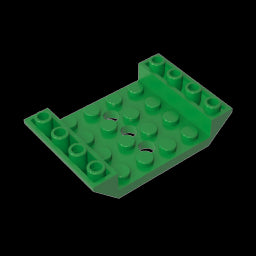 GDS-684 - Slope Inverted 45 Degrees 6 x 4 Double with 4 x 4 Cutout and 3 Holes