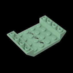 GDS-684 - Slope Inverted 45 Degrees 6 x 4 Double with 4 x 4 Cutout and 3 Holes