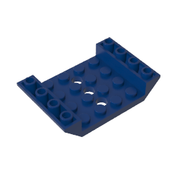 GDS-684 - Slope Inverted 45 Degrees 6 x 4 Double with 4 x 4 Cutout and 3 Holes