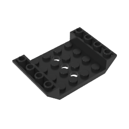 GDS-684 - Slope Inverted 45 Degrees 6 x 4 Double with 4 x 4 Cutout and 3 Holes