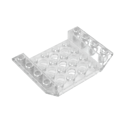 GDS-684 - Slope Inverted 45 Degrees 6 x 4 Double with 4 x 4 Cutout and 3 Holes