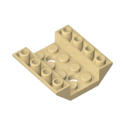 GDS-685 - Slope Inverted 45 Degrees 4 x 4 Double with 2 Holes