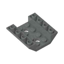GDS-685 - Slope Inverted 45 Degrees 4 x 4 Double with 2 Holes