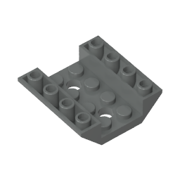 GDS-685 - Slope Inverted 45 Degrees 4 x 4 Double with 2 Holes
