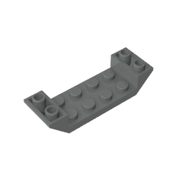 GDS-687 - Slope Inverted 45 Degrees 6 x 2 Double with 2 x 4 Cutout