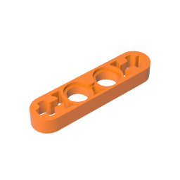 GDS-690 - Technic Beam 1 x 4 Thin
