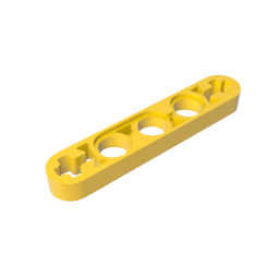 GDS-691 - Technic Beam 1 x 5 Thin with Axle Holes on Ends