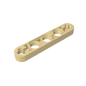 GDS-691 - Technic Beam 1 x 5 Thin with Axle Holes on Ends