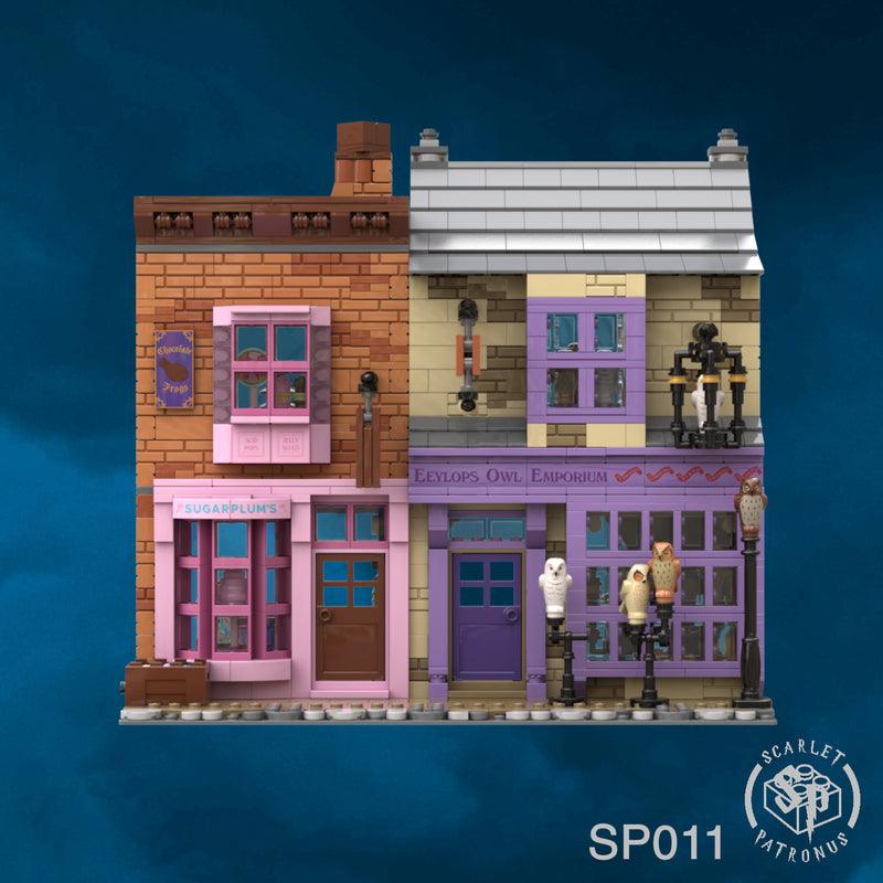 MOC-69155 Eeylops Owl Emporium and Sugarplums Sweet Shop - SP011