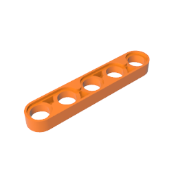 GDS-693 - Technic Beam 1 x 5 Thin