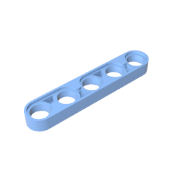 GDS-693 - Technic Beam 1 x 5 Thin