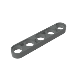 GDS-693 - Technic Beam 1 x 5 Thin
