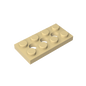 GDS-697 - Technic Plate 2 x 4 [3 Holes]