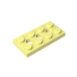 GDS-697 - Technic Plate 2 x 4 [3 Holes]