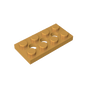 GDS-697 - Technic Plate 2 x 4 [3 Holes]