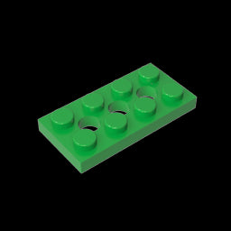 GDS-697 - Technic Plate 2 x 4 [3 Holes]