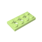 GDS-697 - Technic Plate 2 x 4 [3 Holes]