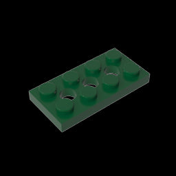 GDS-697 - Technic Plate 2 x 4 [3 Holes]