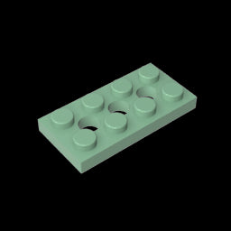 GDS-697 - Technic Plate 2 x 4 [3 Holes]