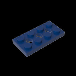 GDS-697 - Technic Plate 2 x 4 [3 Holes]