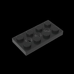 GDS-697 - Technic Plate 2 x 4 [3 Holes]
