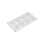 GDS-697 - Technic Plate 2 x 4 [3 Holes]