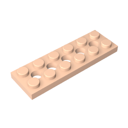 GDS-698 - Technic Plate 2 x 6 [5 Holes]