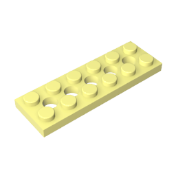 GDS-698 - Technic Plate 2 x 6 [5 Holes]