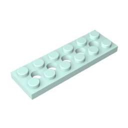 GDS-698 - Technic Plate 2 x 6 [5 Holes]