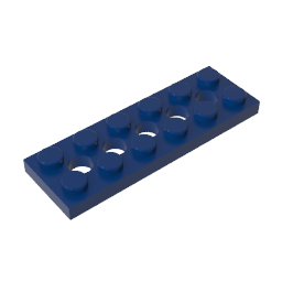 GDS-698 - Technic Plate 2 x 6 [5 Holes]